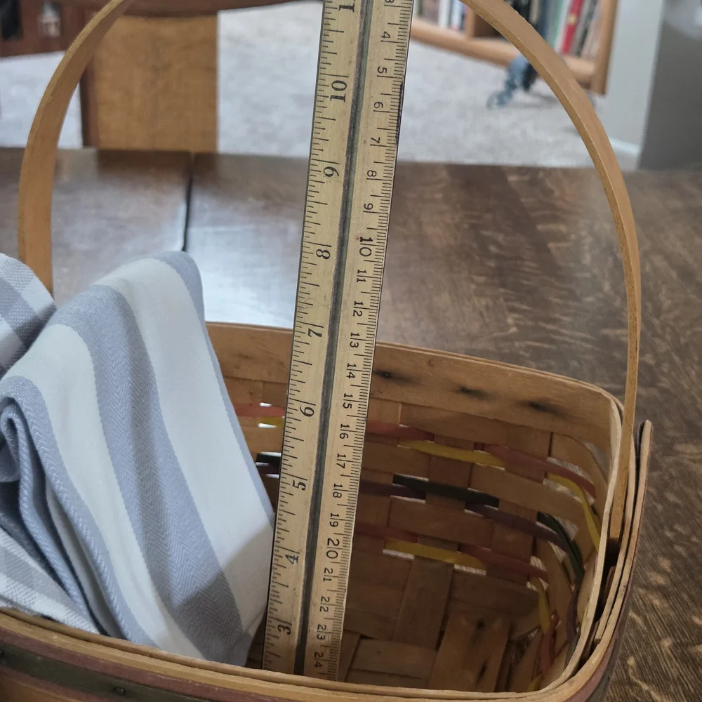 🌲I Love You to the Mountains and Back Mug in Vintage Longaberger Basket Bundle